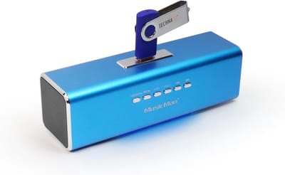 Draagbare Bluetooth Speaker met USB, SD Kaart Slot en Radio Functie