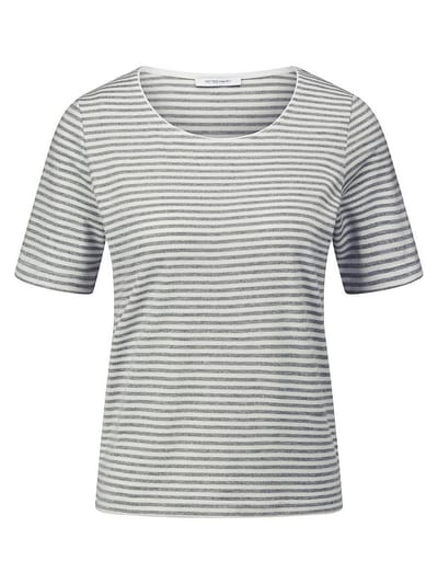 Shirt ronde hals Van Peter Hahn wit