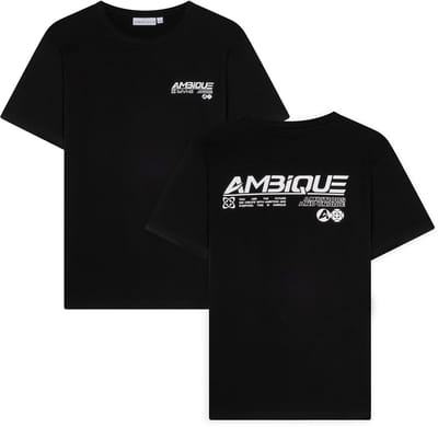 AMBIQUE - Tommy T-Shirt - 101 Black - Maat 134/140
