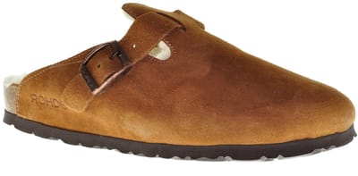 Rohde Camel Pantoffel Suède