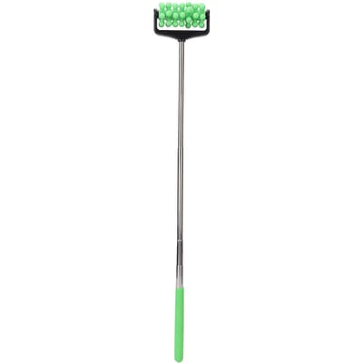 Telescopische Rugmassage Stick Mannen Vrouwen Huishoudelijk Spierpijn Pijnverlichting Roller MassagerGroen groen