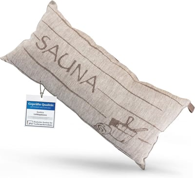 Premium Saunakussen & Reiskussen voor Sauna, Hangmat en Strand - 50 x 25 cm