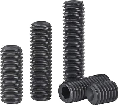 Cosensi - M5 x 6 mm - Verstelbare Schroeven - Hoogwaardige Kwaliteit - Pack van 20 - Hexagon Socket - Ideaal voor Machines en Deuren