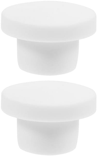 Dailygoods- Babybadstop 2-delige set - Siliconen Stop - Afvoerstop - Voorkomt Wateroverloop - Badkameraccessoires - Geschikt voor 17 mm Gat - Badstopper