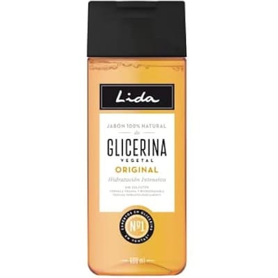 Savon liquide - Lida - 600 ml - 100% glycérine naturelle - Sans parabène - Hydratant
