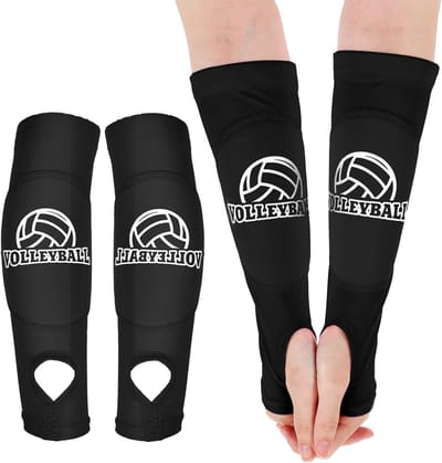 Volleyball Arm Cuffs met Beschermende Pad en Duwgaatje voor Vrouwen en Tieners, Ideaal voor Polsbescherming en Comfort tijdens het Spelen