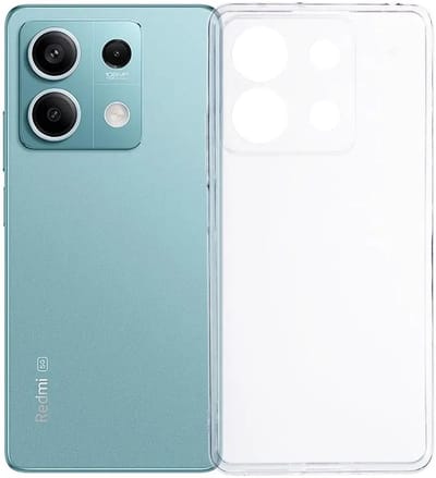 Transparant Dun TPU Hoesje Geschikt voor Xiaomi Redmi Note 13 5G | Back Cover | Lichtgewicht | Ultra Dun Hoesje | Flexibel | Zacht TPU | Doorzichtig