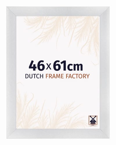 Fotolijst 46x61 cm - MDF - Zilver Mat - Praag
