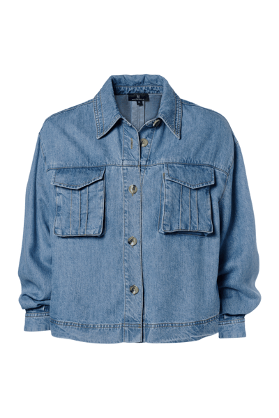 Berry Blouse Denim Blauw