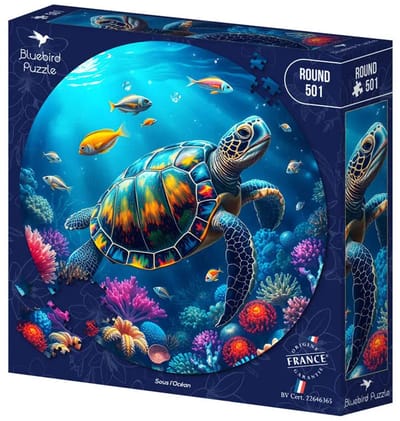 Sous l'Océan Puzzel Rond 501 stukjes