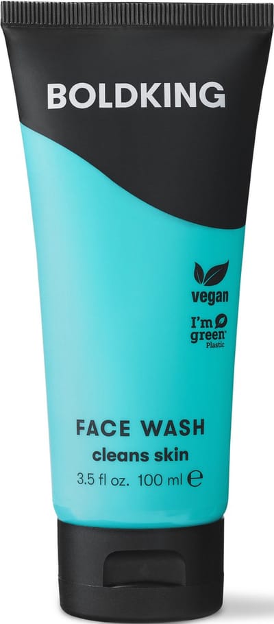 Boldking Face Wash - Gezichtsreiniging voor Mannen - Alle Huidtypen - 100 ml