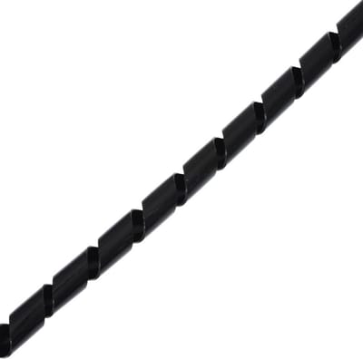 Zwarte Spiraalkabelslang voor Kabelmanagement tot 60 mm Doorsnede, 10 Meter