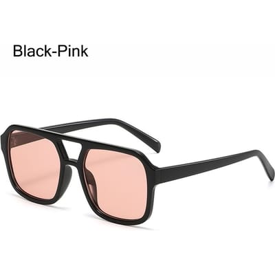 Luxe UV 400 Bescherming Bescherming 70s Zonnebril Retro Stijl Zomer Zwarte Tinten Vintage Vierkante Zonnebrillen voor Vrouw en Man beige
