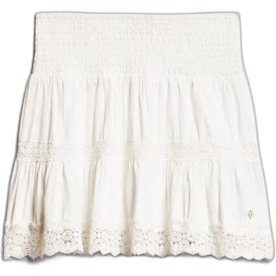 Superdry - Ibiza minirok met kant - Dames - Rokken