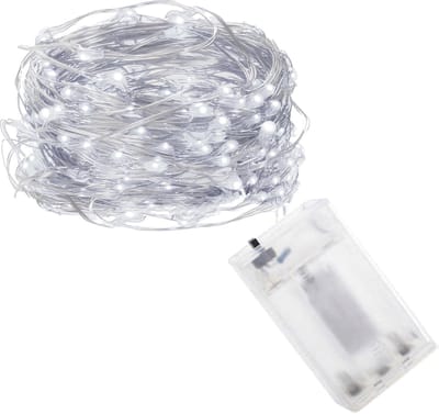 Springos Kerstverlichting | 9.9 m | Waterdicht | Op Batterij | LED-Verlichting | Wit