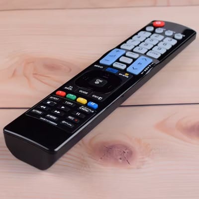 New Age Devi - Ultieme TV afstandsbediening geschikt voor LG - Universele Afstandsbediening - zwart