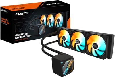 GIGABYTE GAMING 360 Processor Alles-in-één vloeistofkoeler 12 cm Zwart 1 stuk(s)
