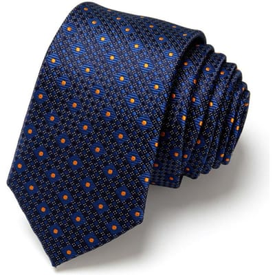 Merk 100% Zijde Nieuwe Heren Stropdas 7.5cm Blauwe Stropdas Groene & Oranje Zijde Gravatas Voor Heren Paisley Bloemen Pasvorm Bruiloft Werkplek Slim black