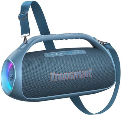 Draagbare Luidspreker - Bluetooth Speaker - Buitenfeest Geluid - 90 Watt Vermogen - 389 x 158 x 208 cm - Blauw