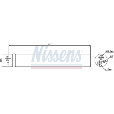 Droger, airconditioningsysteem NISSENS 95453