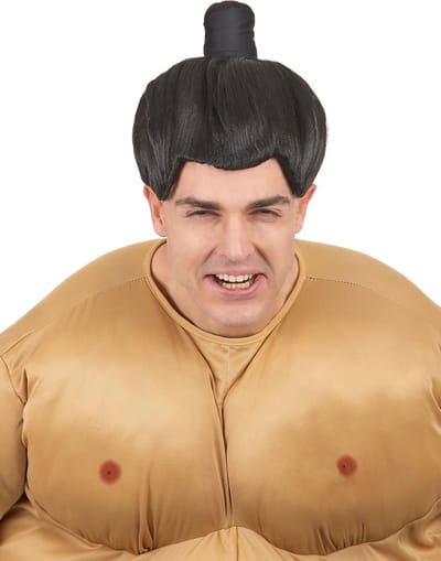 Vegaoo - Sumopruik voor volwassenen - Zwart - One Size
