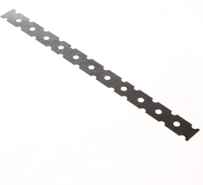GB Lijmkoppelstrip RVS 300 x 22mm 21215 (Prijs per stuk)