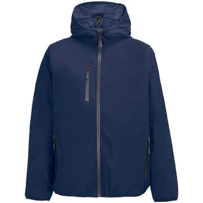 SOLS Heren Falcon Gewatteerde Softshell Jas (Abyss Blauw)