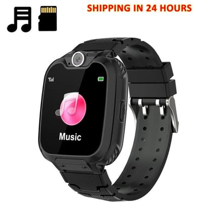 Smart Game-horloges voor kinderen Puzzelspel Muziek Smartwatch Camera Rekenmachine Sim-kaart Telefoongesprek Smart Clock-horloge voor kinderen Standard Edition