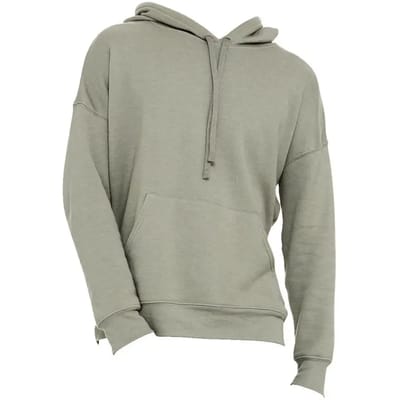 Bella+Canvas Unisex Sponge Fleece Pullover DTM Hoodie CV3729 - Heather Stone - XS