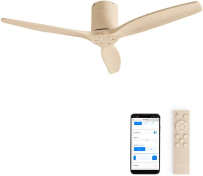 CREATE - Stille 40W plafondventilator met technische ABS bladen in verschillende maten - WIND CALM