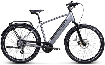 Saxonette X-ROAD 5.2 trekking ebike 7 sp 13Ah zilver