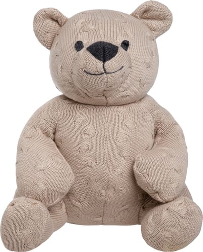 Baby's Only Knuffelbeer Cable - Teddybeer - Knuffeldier - Baby knuffel - Beige - 55 cm - Baby cadeau