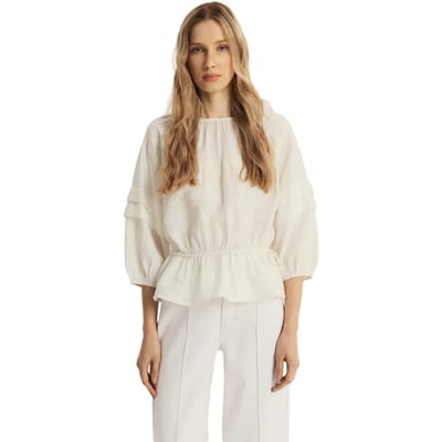 Damesblouse met 3/4 mouwen Greenpoint