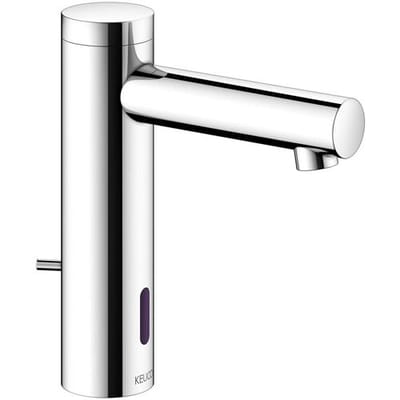 Keuco IXMO electronic washbasin mixer 130, with temperature control, with battery 59511011100