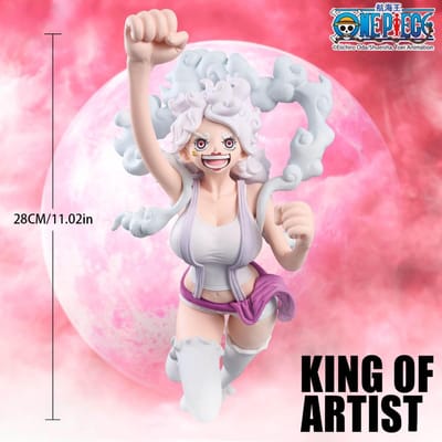 Figurine Bonney ONE PIECE 1 pièce sous licence officielle parfaite pour la décoration du bureau à domicile et des événements. Un excellent cadeau de collection pour les fans d'anime white