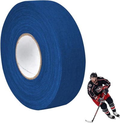 Hockey Tape voor Sticks, Zelfklevende Racket Tape, Antislip Grip Band voor IJs- en Veldhockey, 25 m × 25 mm, Wit