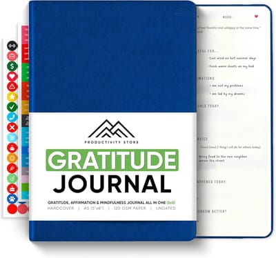 Guided Mindfulness & Mental Health Journal All-in-One - Dagelijks Dagboek voor Zelfzorg en Dankbaarheid