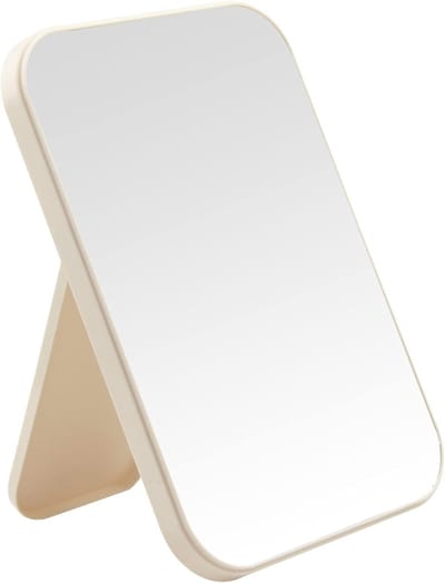 Opvouwbare Make-up Spiegel met Standaard - 8 Inch Verstelbaar en Draagbaar voor op het Bureau