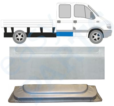 Reparatie plaatwerk achterste deuren voor Opel Movano 1998-2010 / Links = Rechts