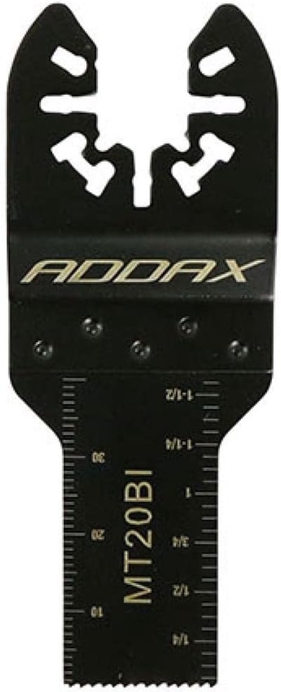 Zaagblad Multitool - Fijn Snijblad - Precisie Zagen - Bi-Metaal Constructie - 20mm - Zwart