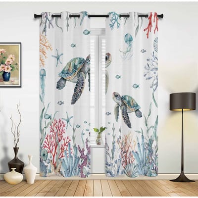 Schattig Teckel Patroon Raamgordijnen Voor Woonkamer Slaapkamer Luxe Modern Keukengordijnen Stof Gordijnen 135W x 60H(cm) x1