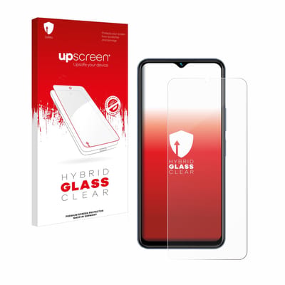 upscreen - Screenprotector voor Vivo Y22s - Folie Beschermfolie Beschermglas transparant