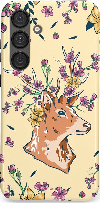 Casetastic Hoesje Geschikt voor Samsung S25 Plus - Stijlvolle Beschermende Duo-layer Case - Woudwonder