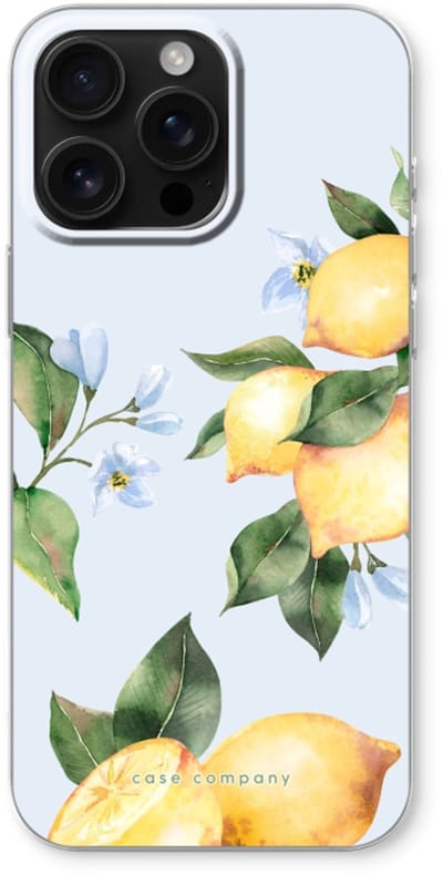 Case Company® - Hoesje geschikt voor iPhone 16 Pro Max hoesje - Orchard Sun - Soft Cover Telefoonhoesje - Bescherming aan alle Kanten en Schermrand