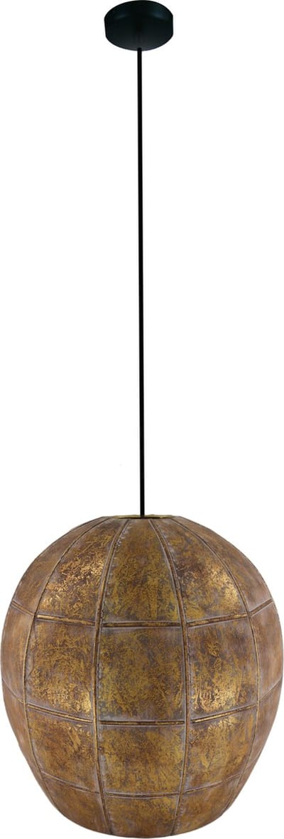 DKNC - Hanglamp Luxor - Metaal - 38x38x39cm - Goud