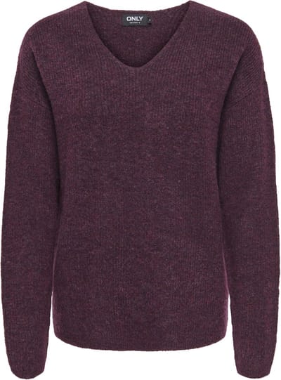 Regular fit pullover met v-hals model 'CAMILLA'