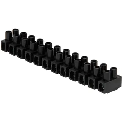 Kopp Kroonklem 4-6mm 12-polig Zwart 2st