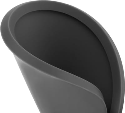 12 Stuks 10cm Grijze Antislip Siliconen Coasters, Ronde Rubber Onderzetters voor Thuis, Kantoor en Cafés
