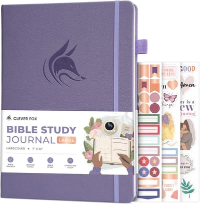 Groot Studie Dagboek voor Bijbelstudie Notitieboek en Agenda Set Religieuze Accessoires