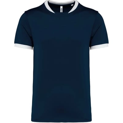 PROACT® Rugbyshirt met korte mouwen uniseks PA4027 - Sporty Navy - 3XL